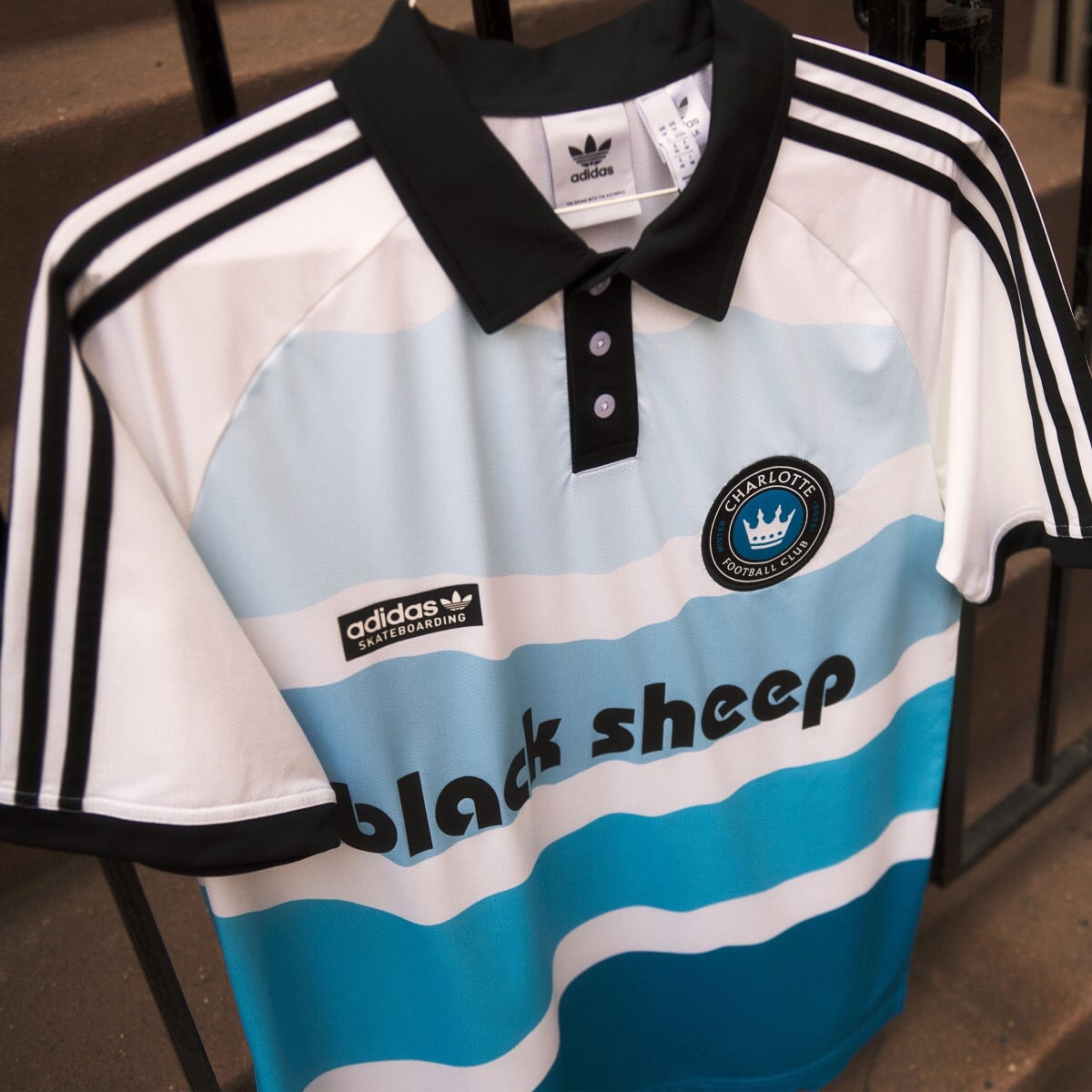 Adidas Black Sheep x CLTFC Jersey Herren T-Shirt Adidas Skateboarding