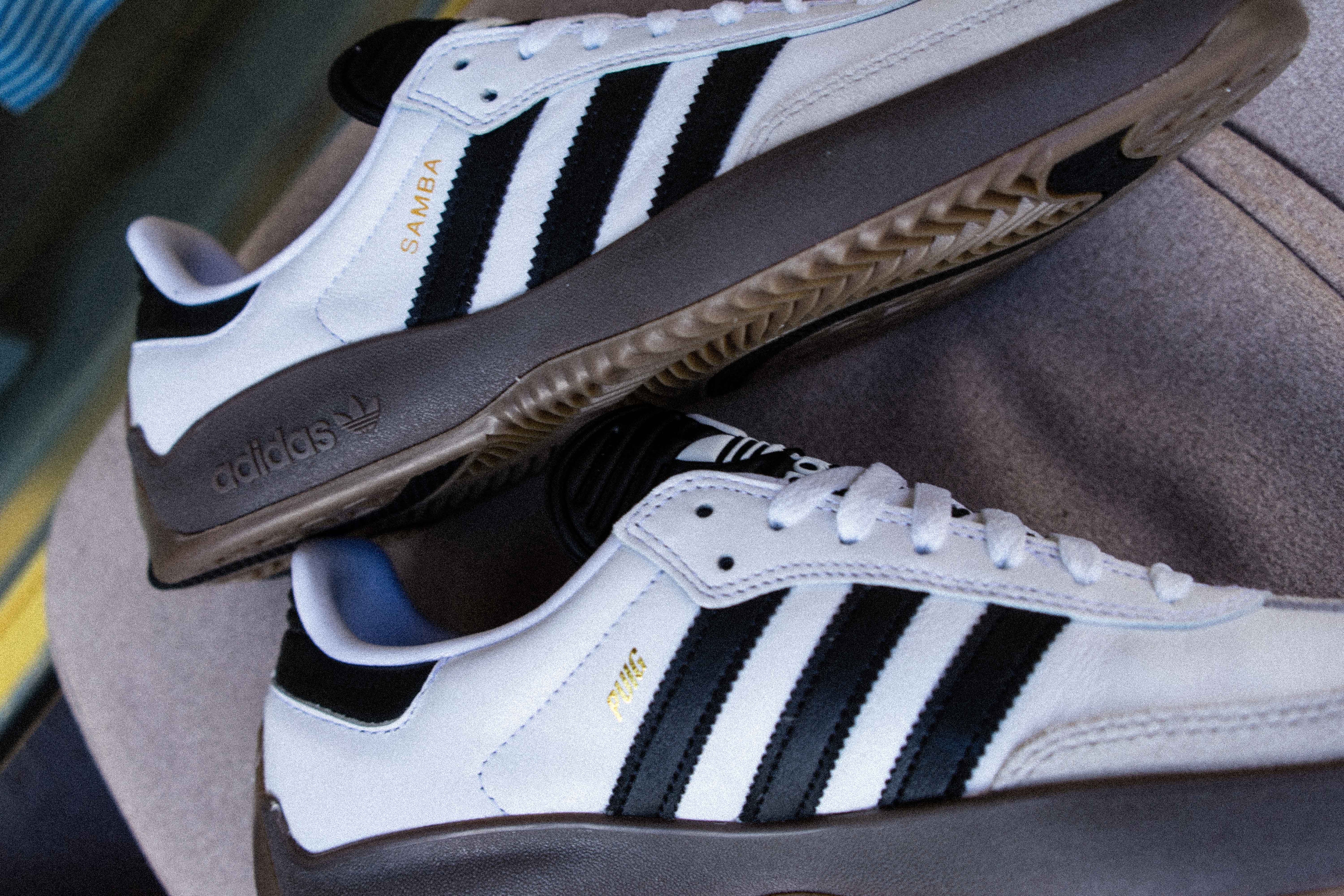 Adidas Puig Samba Skate Schuhe Herren Skate-Sneakers Adidas Skateboarding