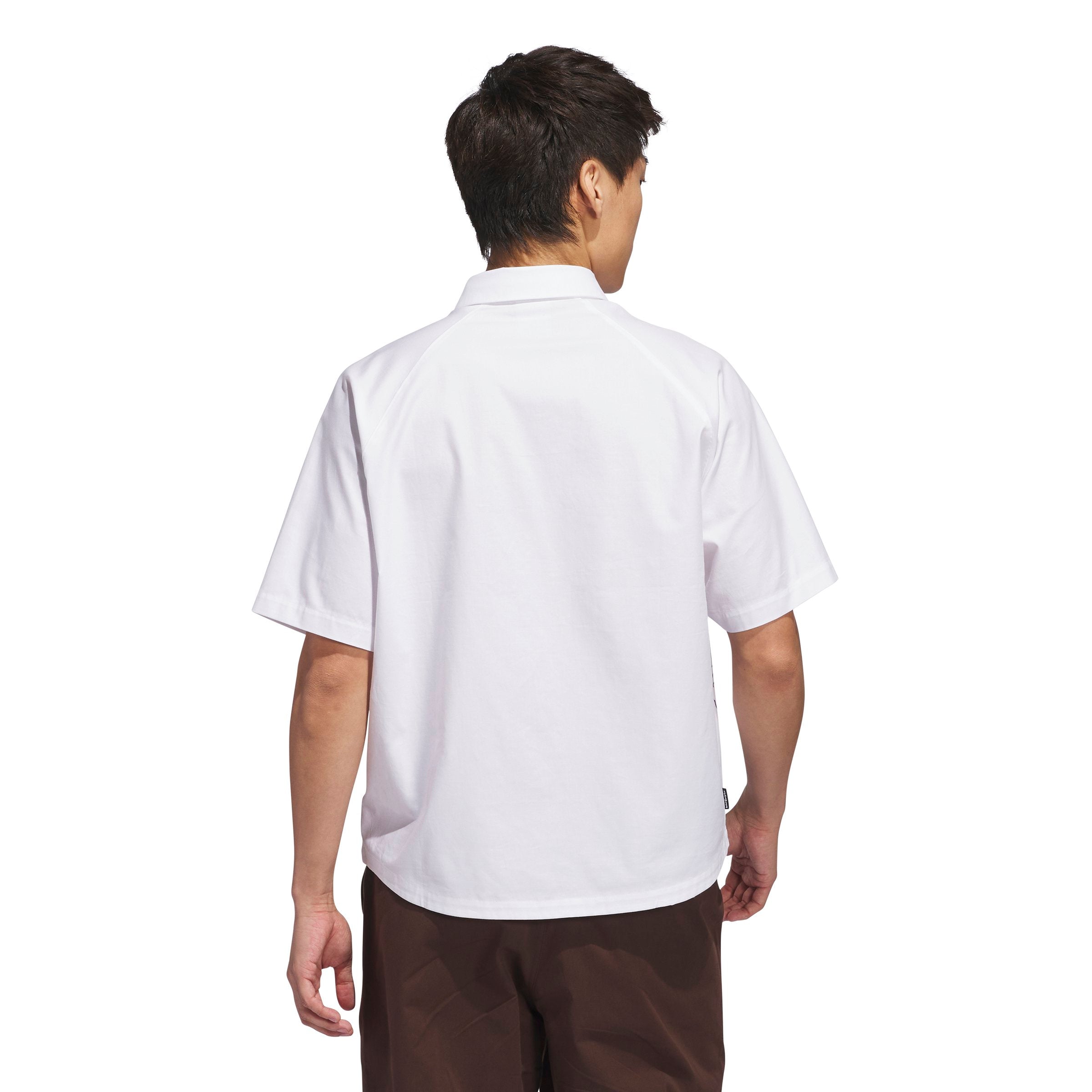 Adidas Shmoofoil Fighter Button-Up Hemd Herren Kurzarm-Hemd Adidas Skateboarding