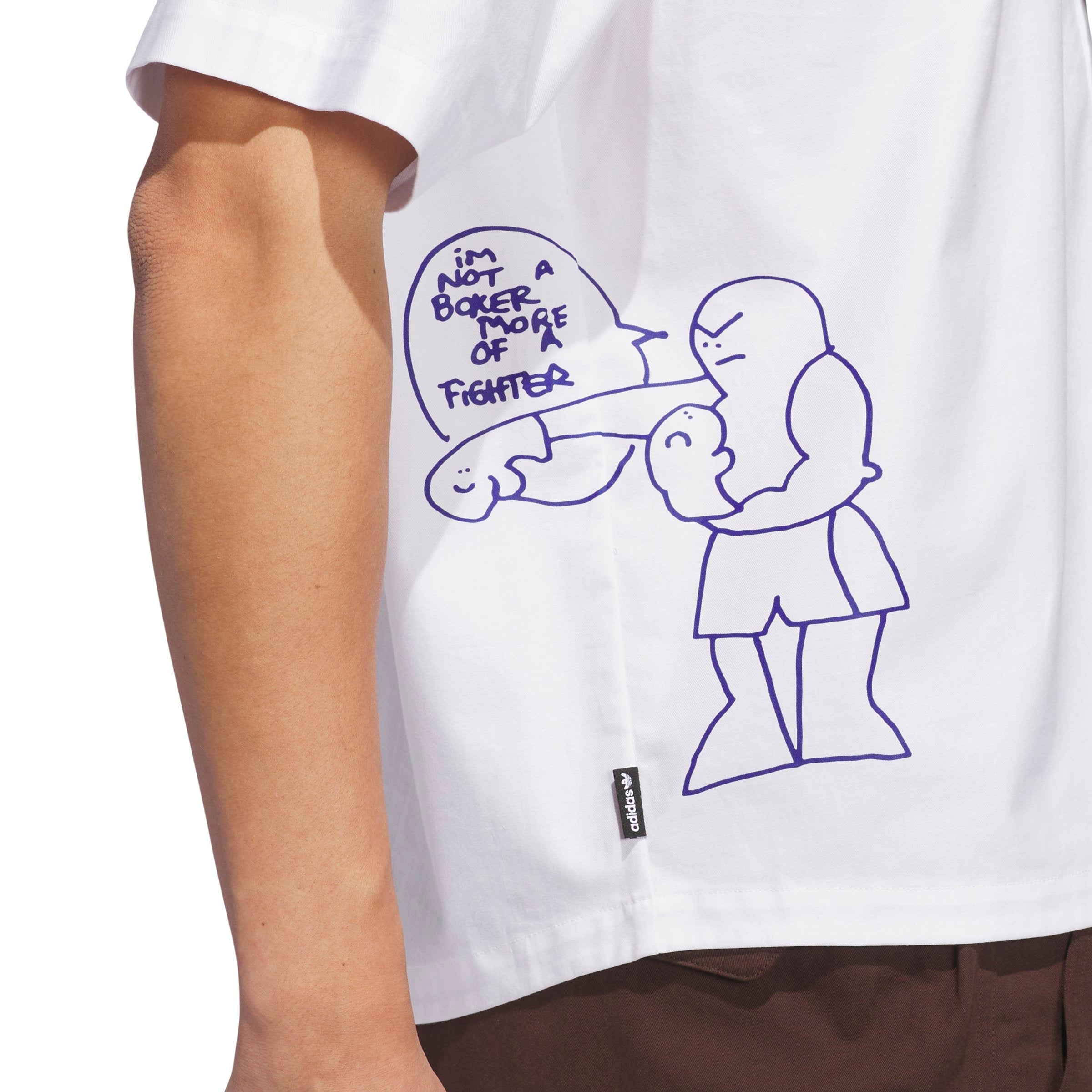 Adidas Shmoofoil Fighter Button-Up Hemd Herren Kurzarm-Hemd Adidas Skateboarding