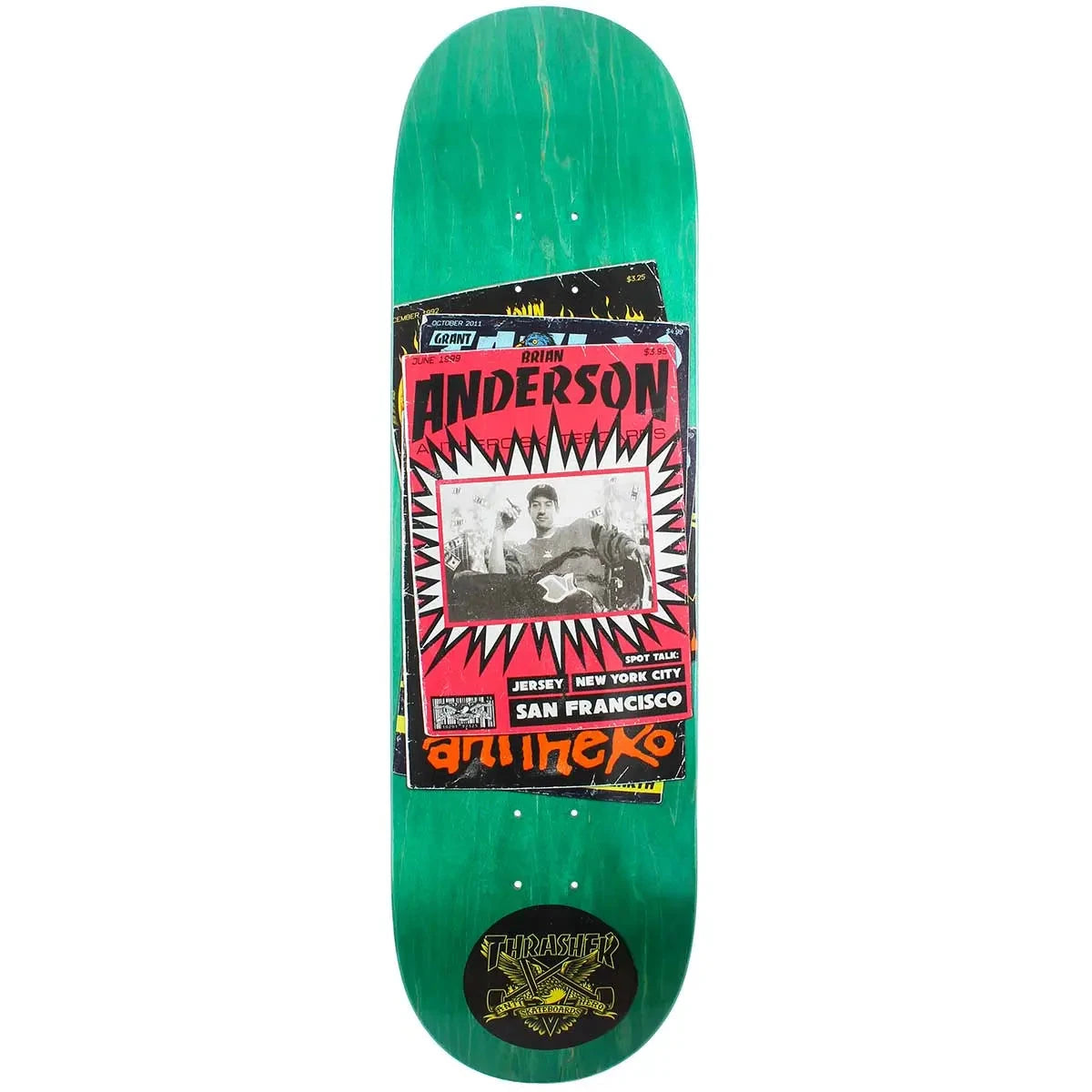 Antihero B.A Thrasher Collab Deck - 9.0" Decks Antihero Skateboards