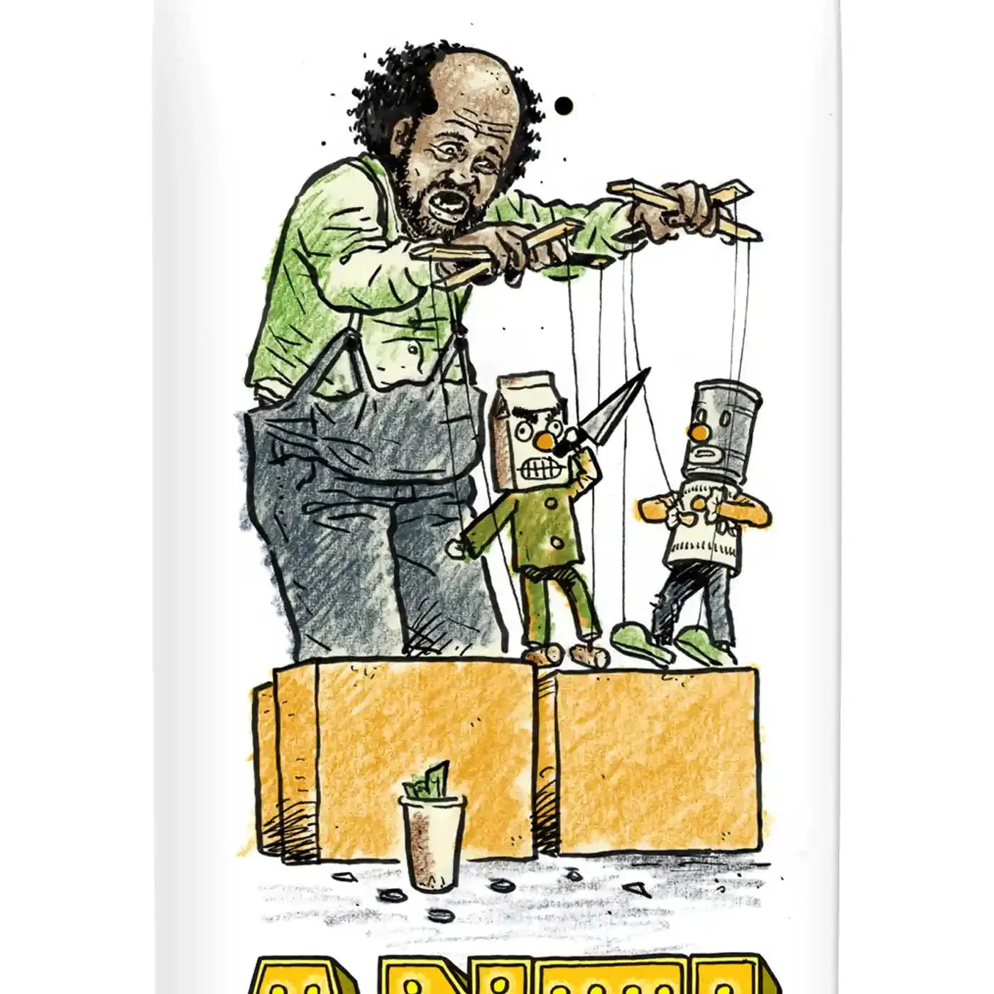 Antihero Beres Street Performer Deck - 8.63" Decks Antihero Skateboards