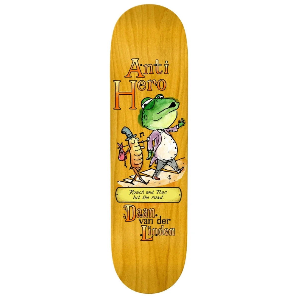 Antihero Daan Roach and Toad Deck - 8.28" Decks Antihero Skateboards