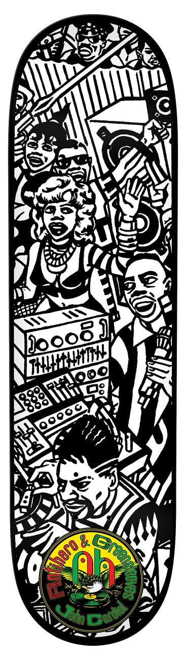 Antihero Greensleeves Cardiel Deck 8.5 Decks Antihero Skateboards