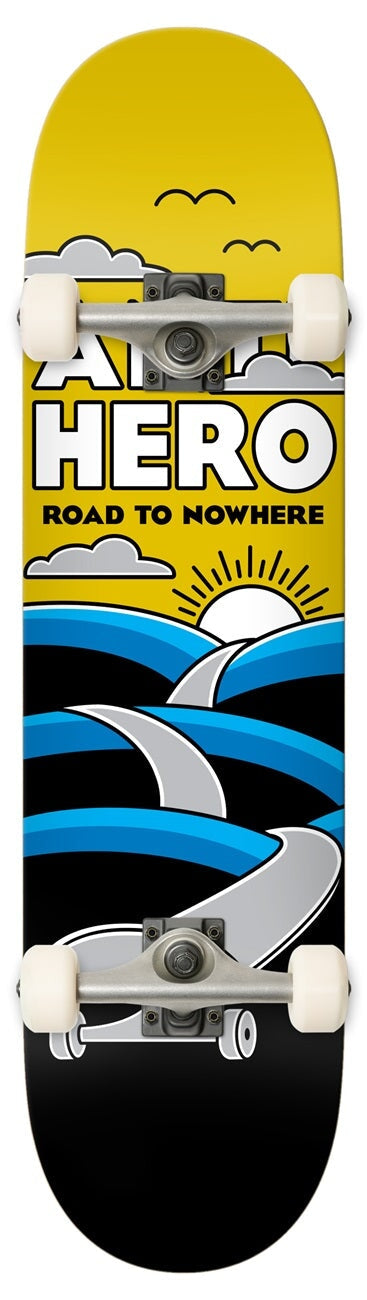 Antihero Nowhere Complete Deck 7.3'' Komplette Skateboards Stil-Laden