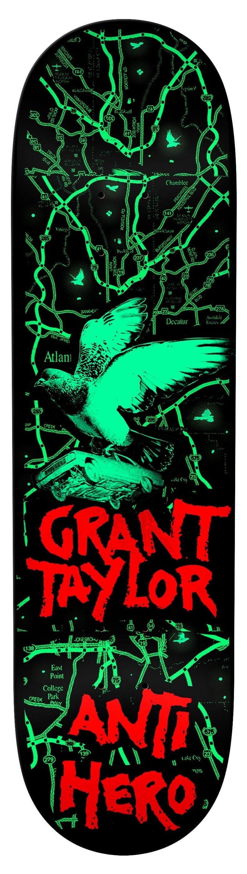 Antihero Repossessed Grant XL Deck - 9.0" Decks Antihero Skateboards