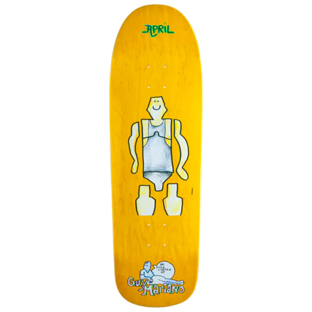 April Skateboards Guy by Gonz 9.6" Decks April Skateboards