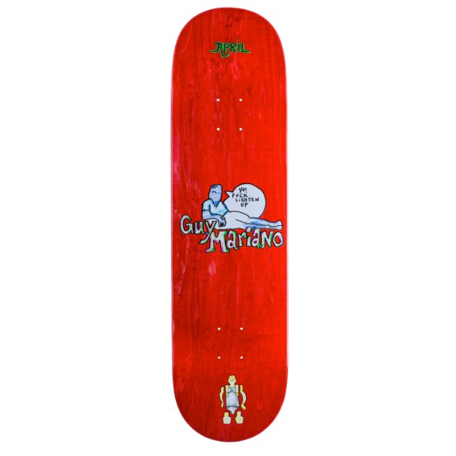 April Skateboards Guy by Gonz Decks April Skateboards