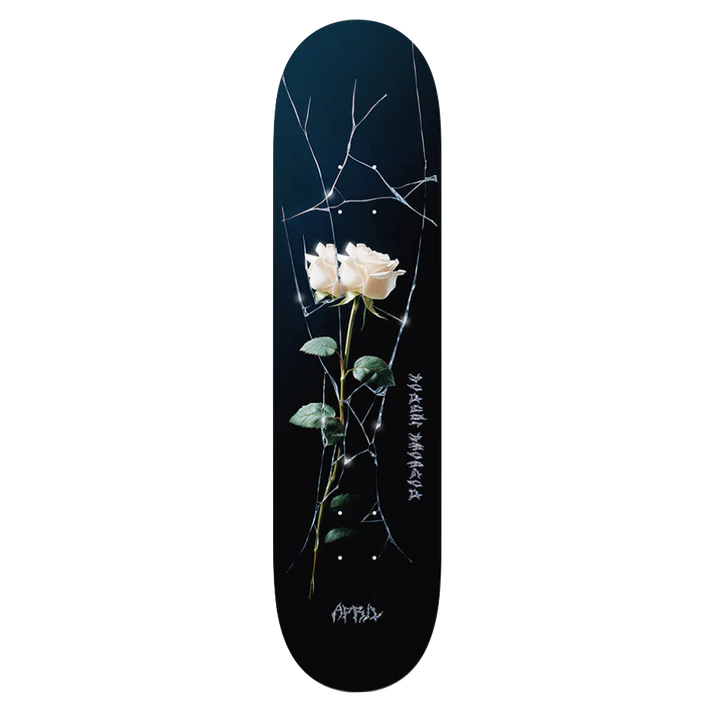 April Skateboards Jordan Cracked Rose Deck 8,25" Decks April Skateboards