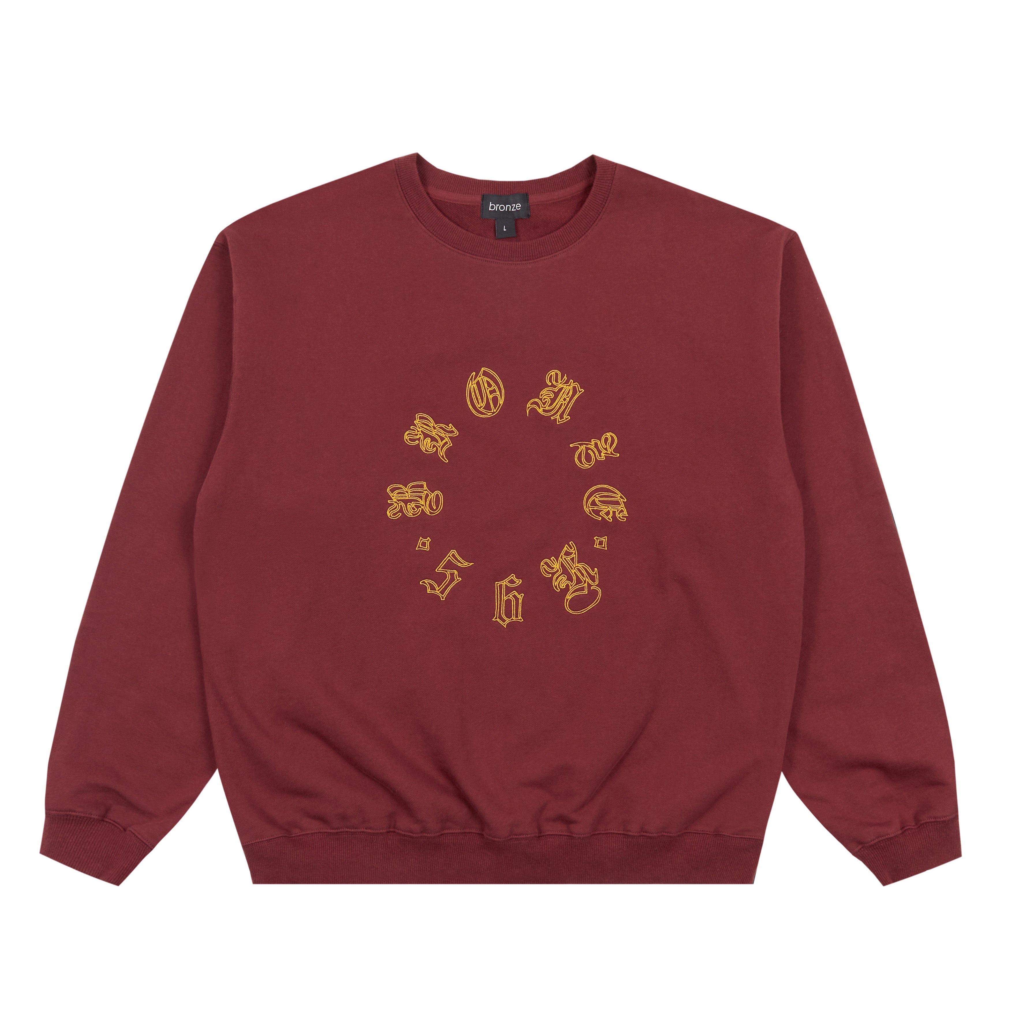 Bronze 56k Old E Circle Crewsweater Herren Crewneck Bronze 56k