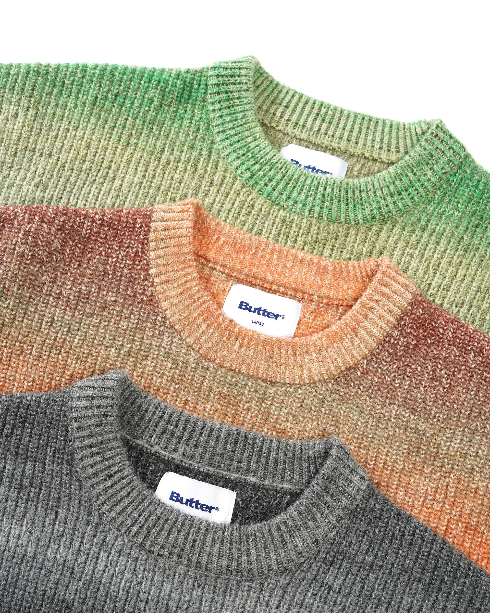 Butter Goods Beams Knit Sweater Herren Crewneck Butter Goods