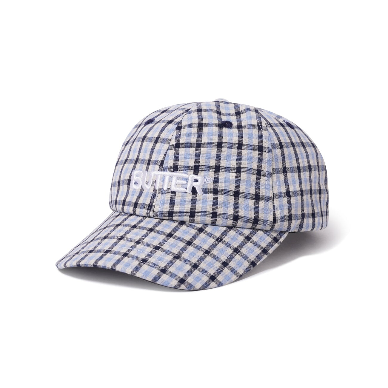 Butter Goods Gingham 6 Panel Cap Unisex Cap Butter Goods