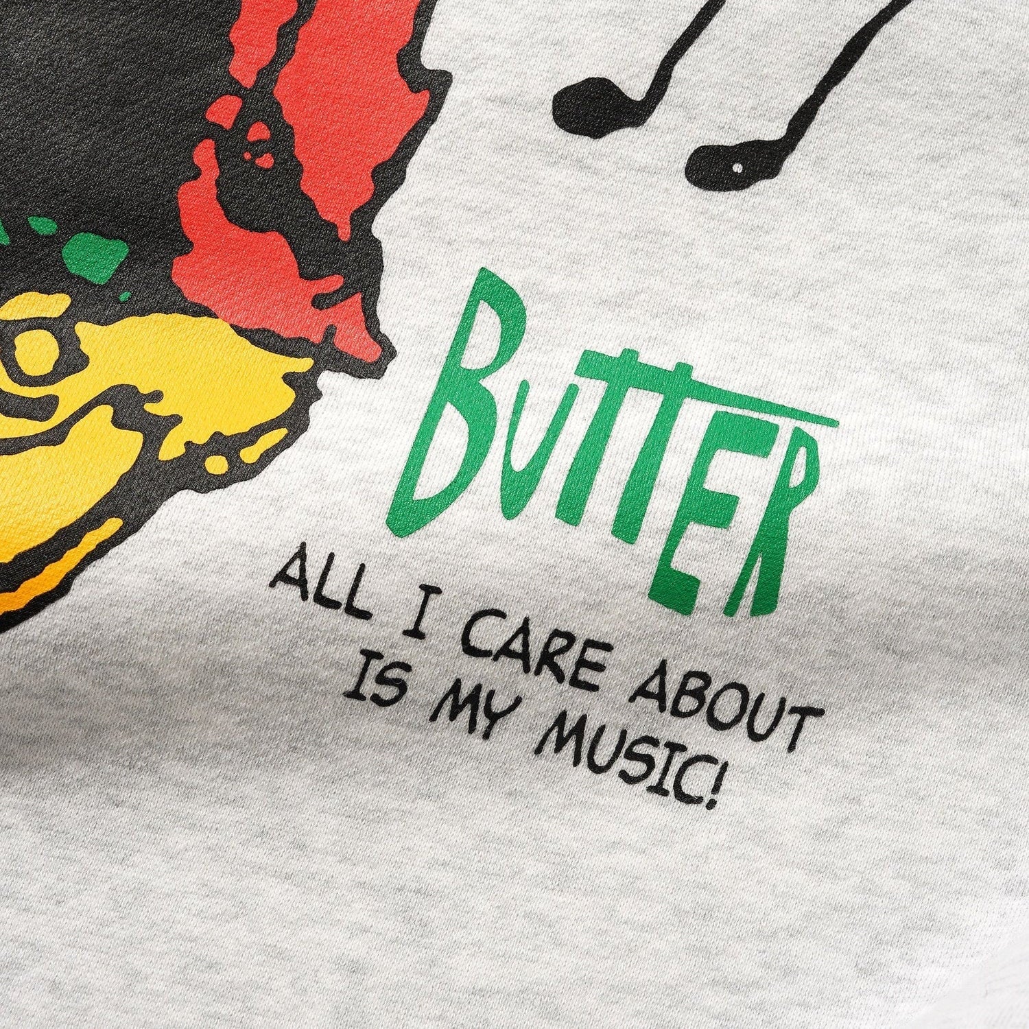 Butter Goods Music Crewneck Herren Crewneck Butter Goods