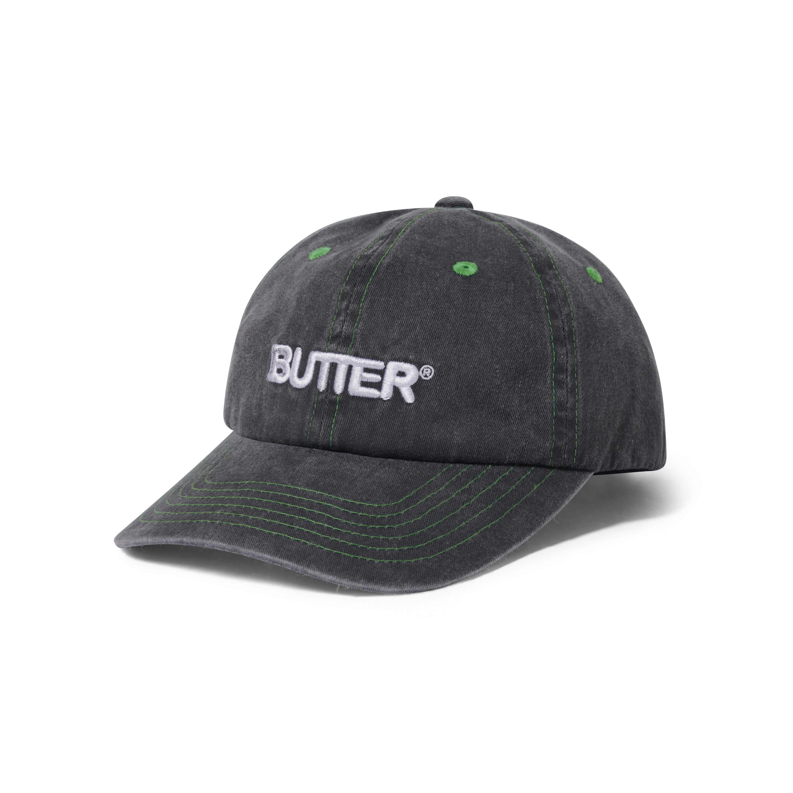 Butter Goods Rounded Logo 6 Panel Cap Cap Butter Goods