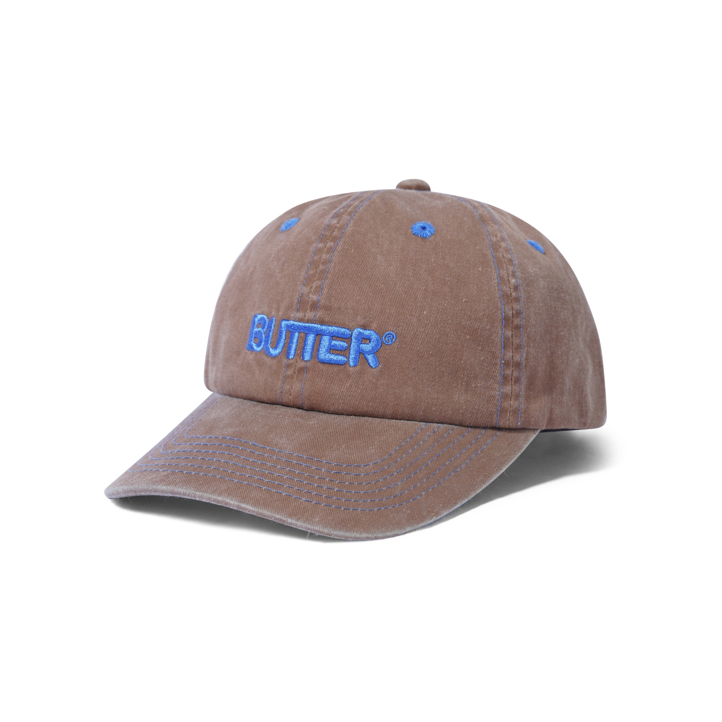 Butter Goods Rounded Logo 6 Panel Cap Unisex Cap Butter Goods