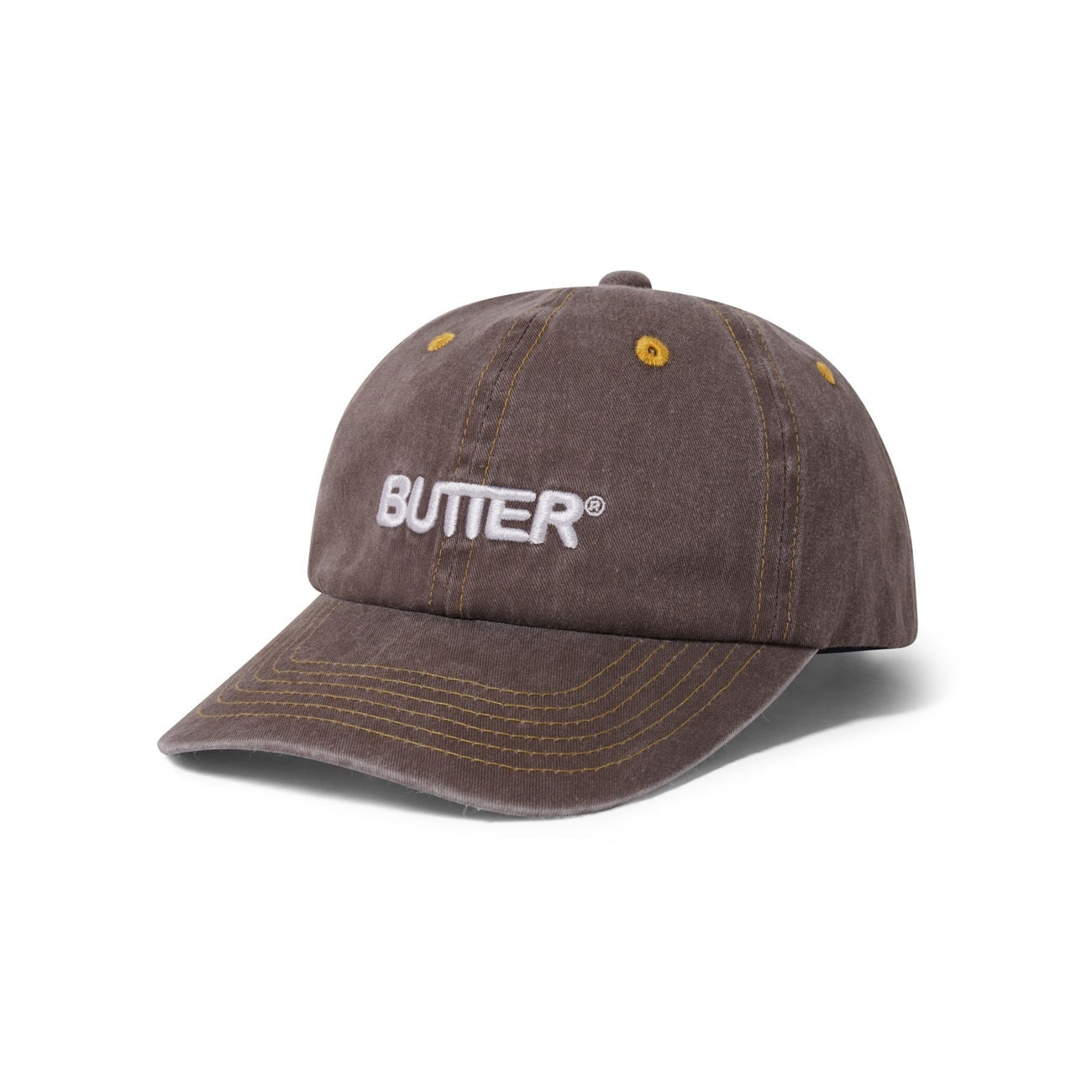 Butter Goods Rounded Logo 6 Panel Cap Unisex Cap Butter Goods