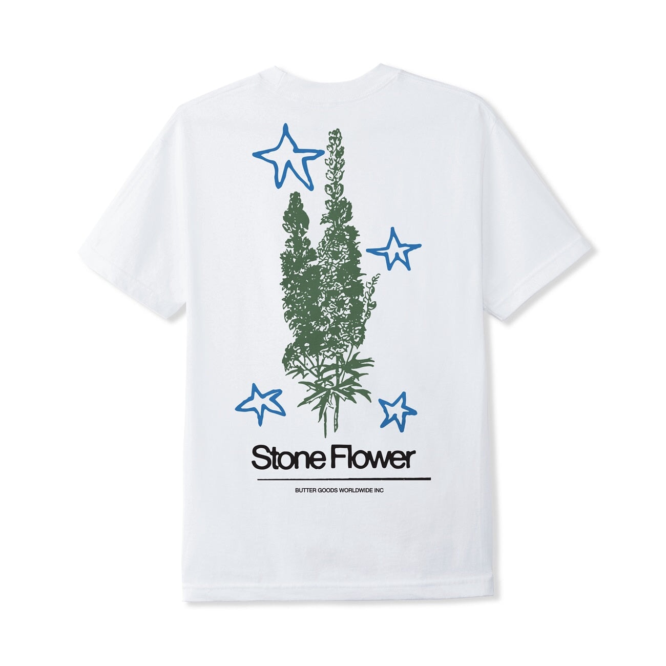 Butter Goods Stone Flower T-Shirt Herren T-Shirt Butter Goods