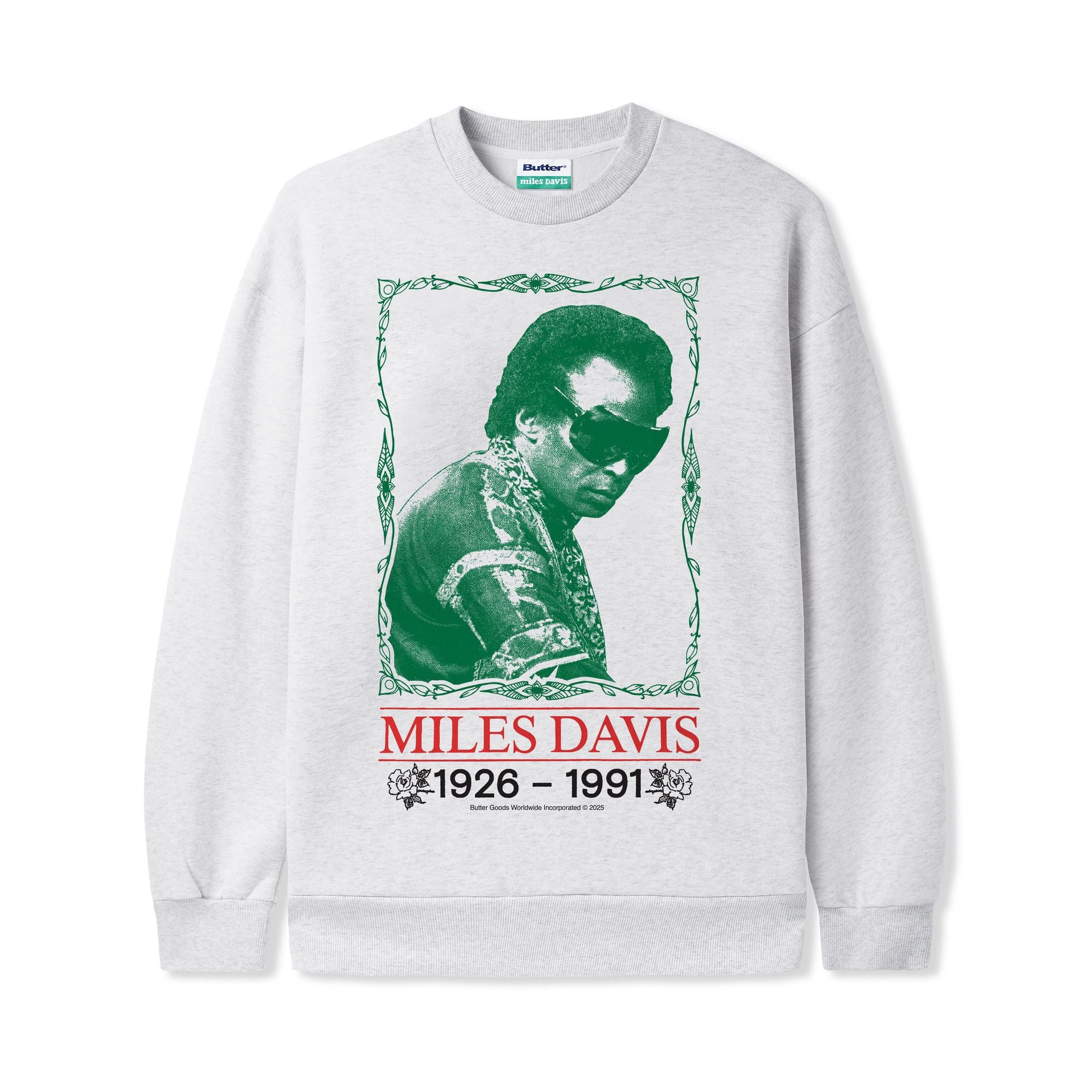 Butter Goods Thanks Crewneck Herren Crewneck Butter Goods