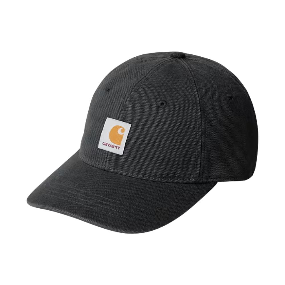 Canvas Cap Black Stone Washed Bild 1
