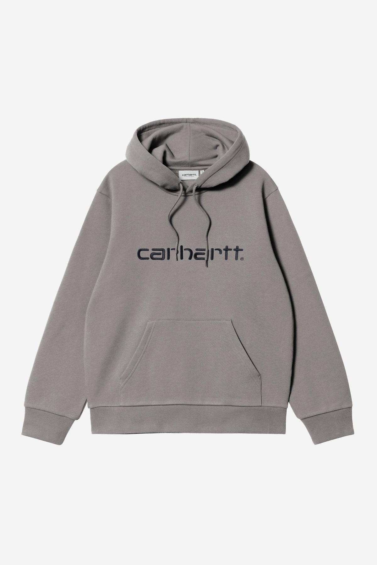 Hooded Carhartt Sweat Shady Grey/Dark Navy Bild 1