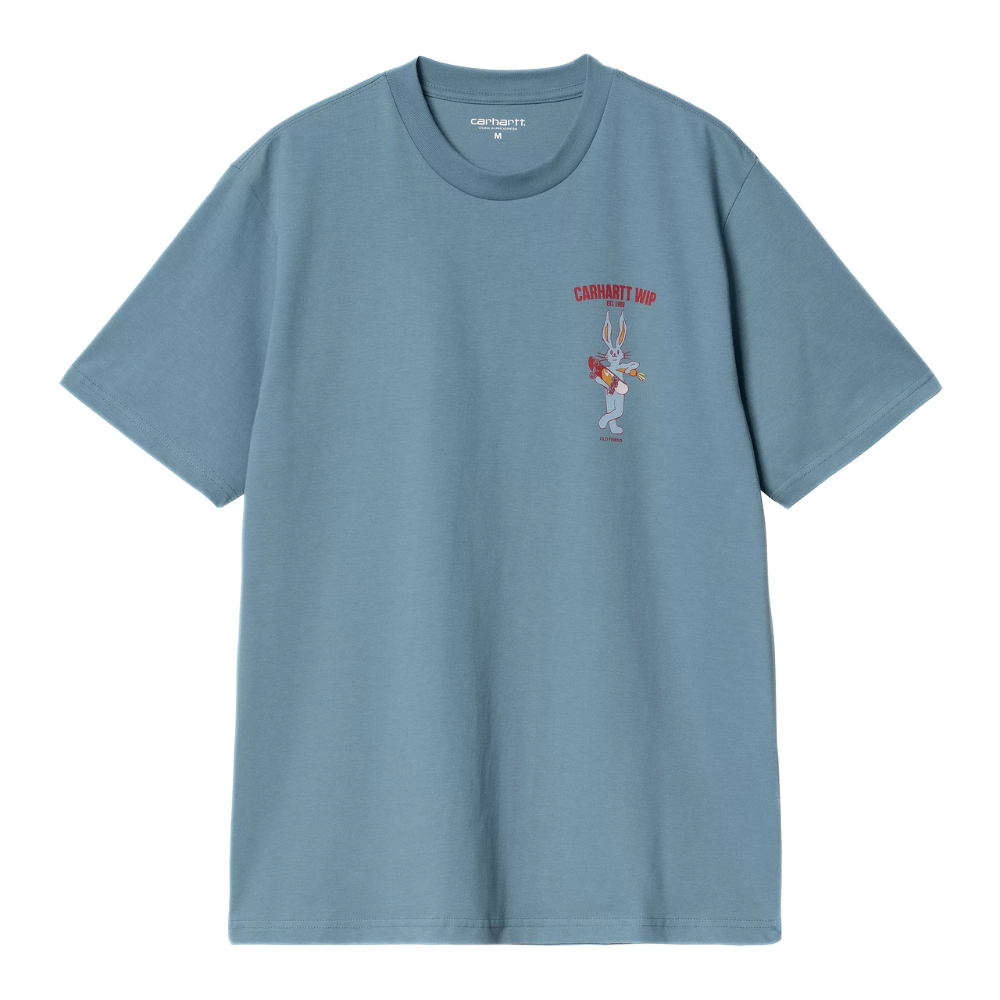 S/S Old Friend T-Shirt Clay Blue Bild 1