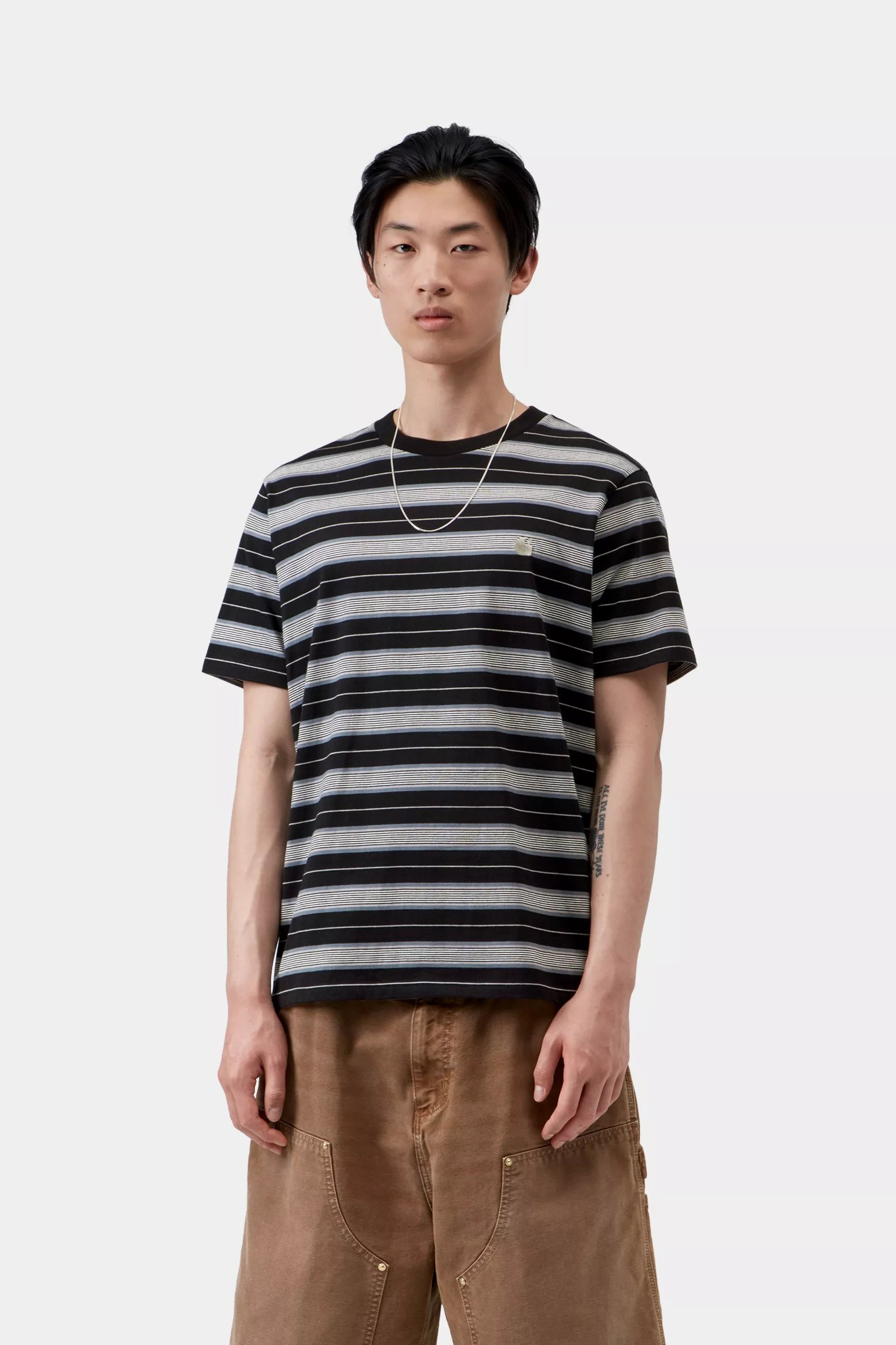 SS Bronson T-Shirt Bronson Stripe Black Bild 1