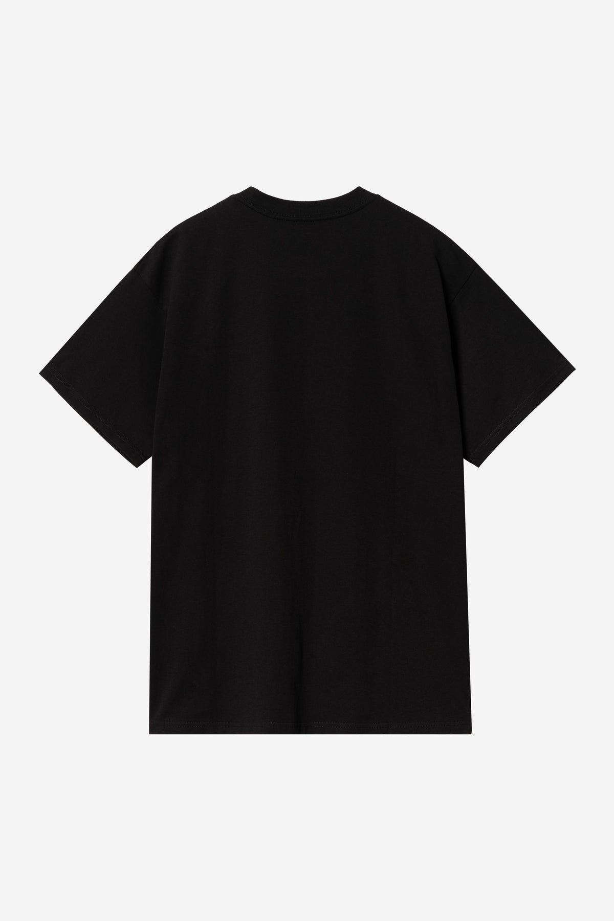 SS Script Embroidery T-Shirt Black/White Bild 2