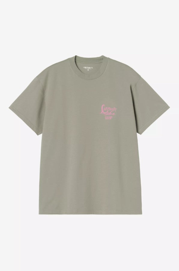 SS Waves T-Shirt Shady Green Bild 1