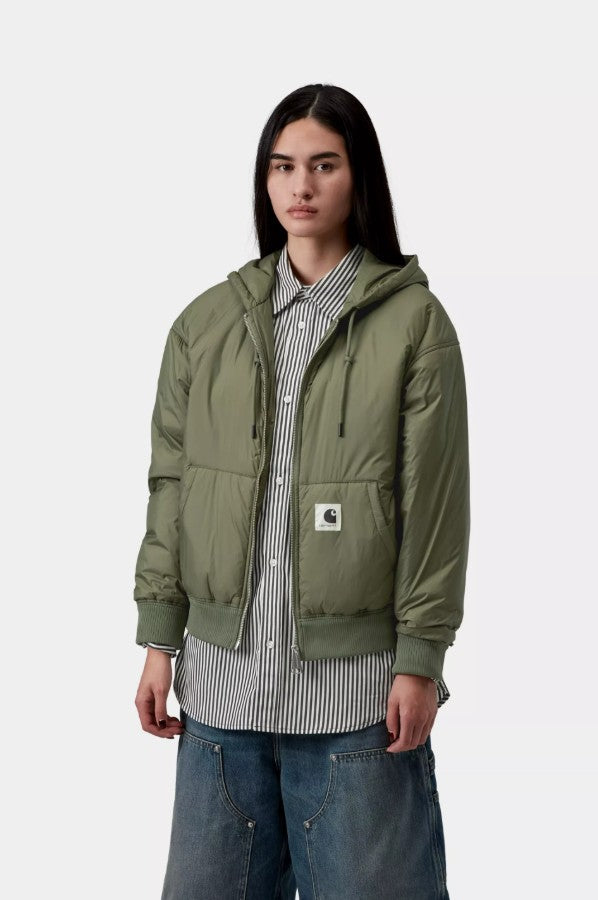 W Hooded Gadd Jacket Dollar Green Bild 3