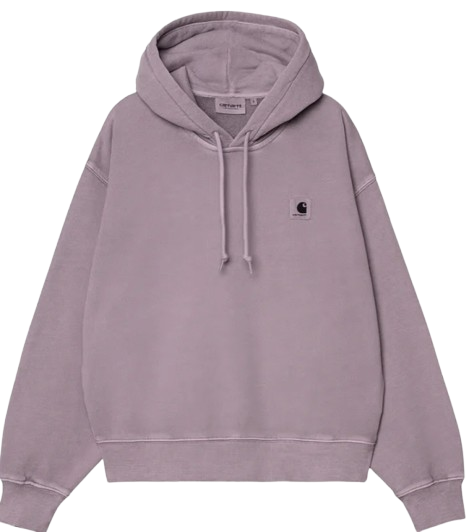 W Hooded Nelson Sweat Phlox garment dyed Bild 1