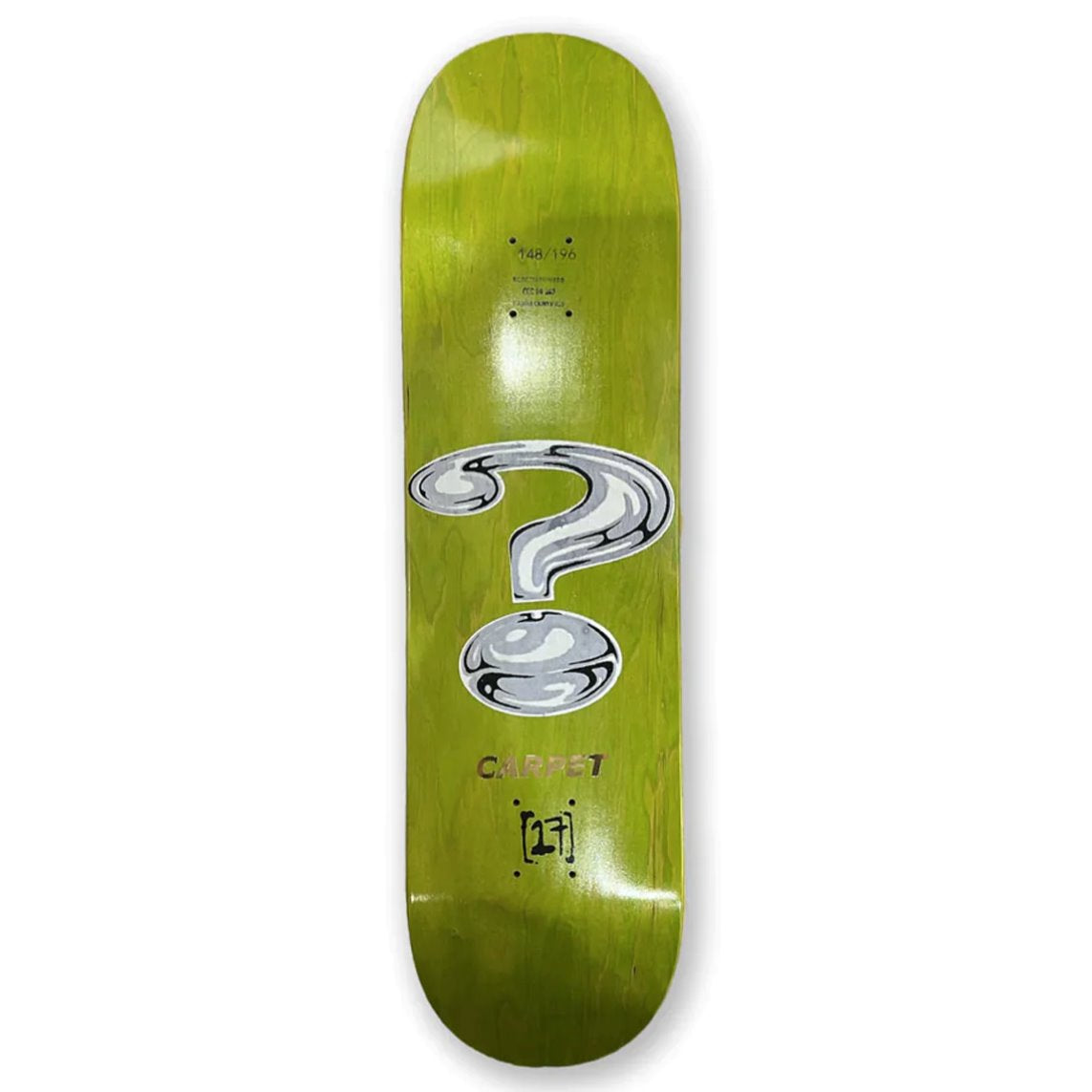 Carpet Skateboards Question Deck - 8,38" Decks Carpet Skateboards