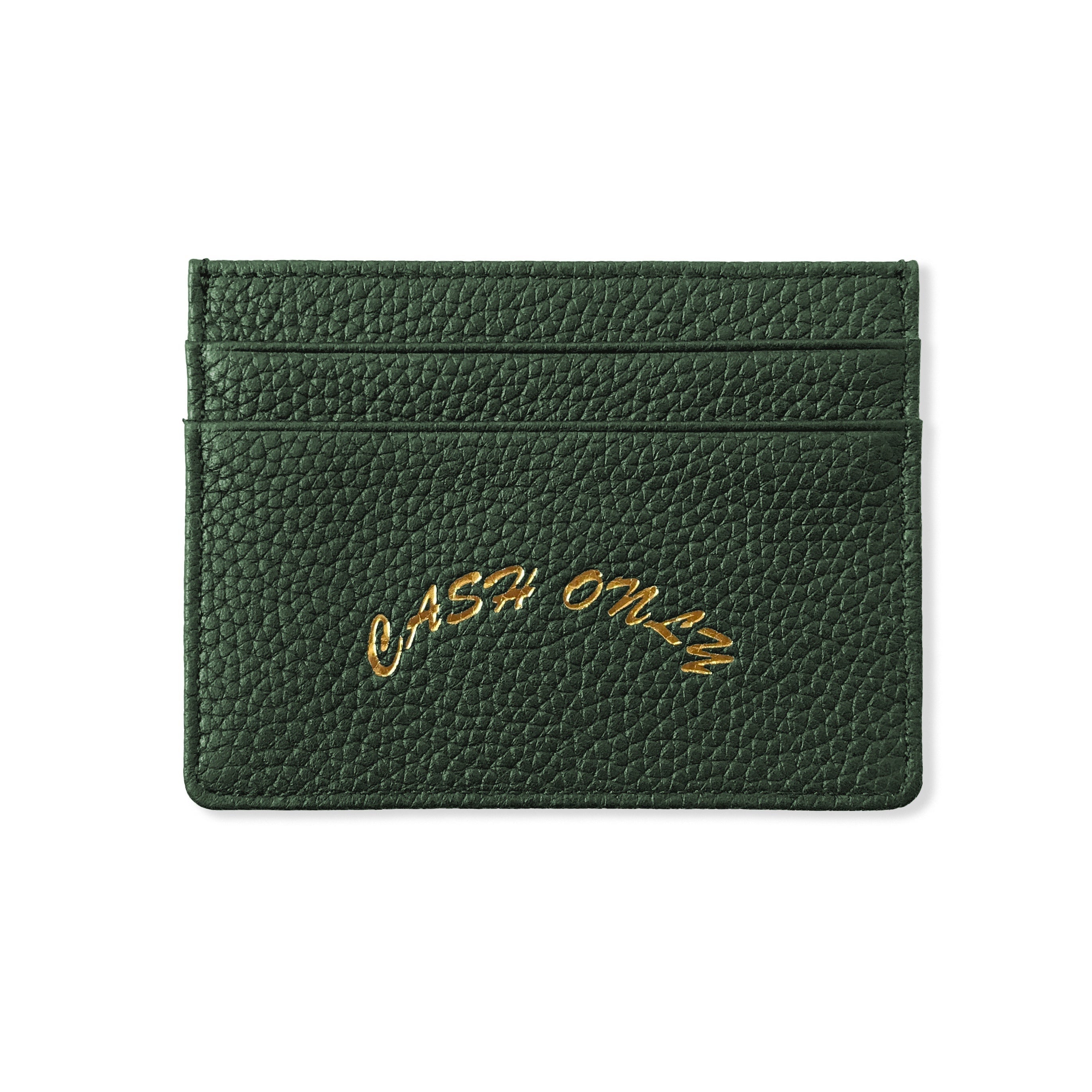 Cash Only Leather Cardholder Geldbörsen Cash Only