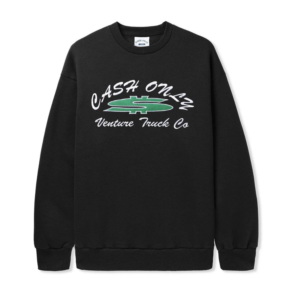 Cash Only x Venture Dollar Sign Crewneck Herren Crewneck Cash Only