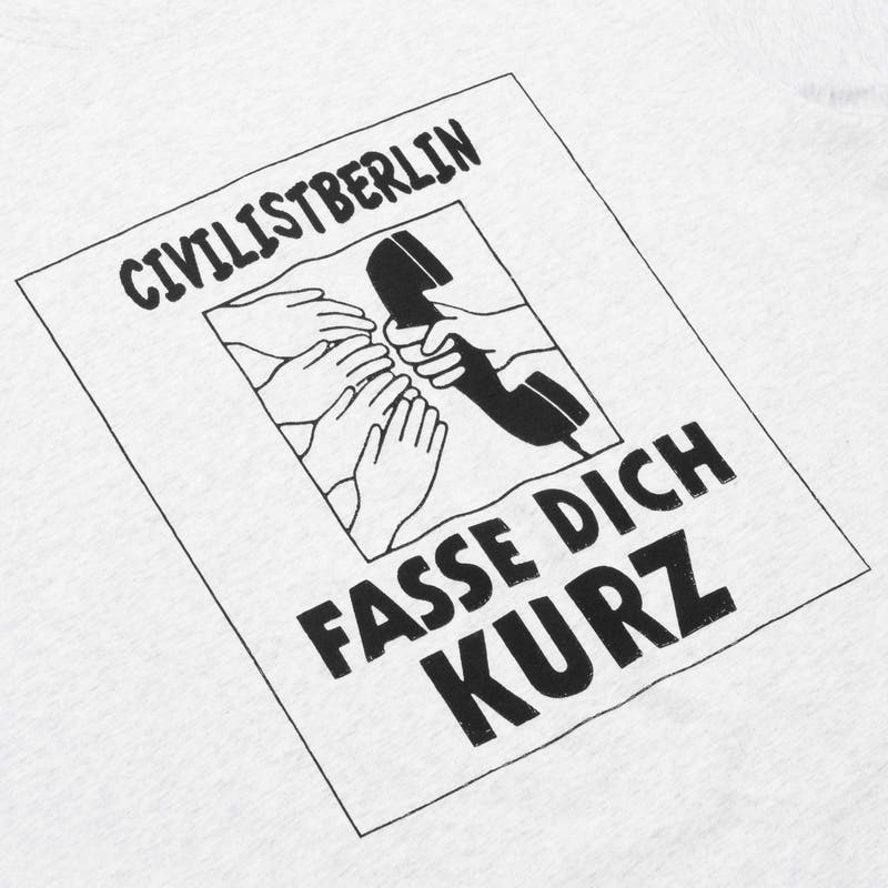 Civilist Geh Ran T-Shirt Herren T-Shirt Civilist