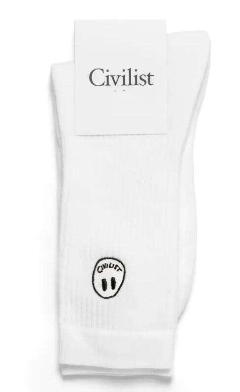 Civilist Mono Smiler Socks Unisex Socken Civilist