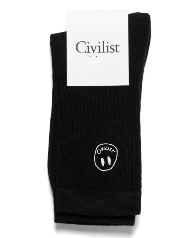 Civilist Mono Smiler Socks Unisex Socken Civilist
