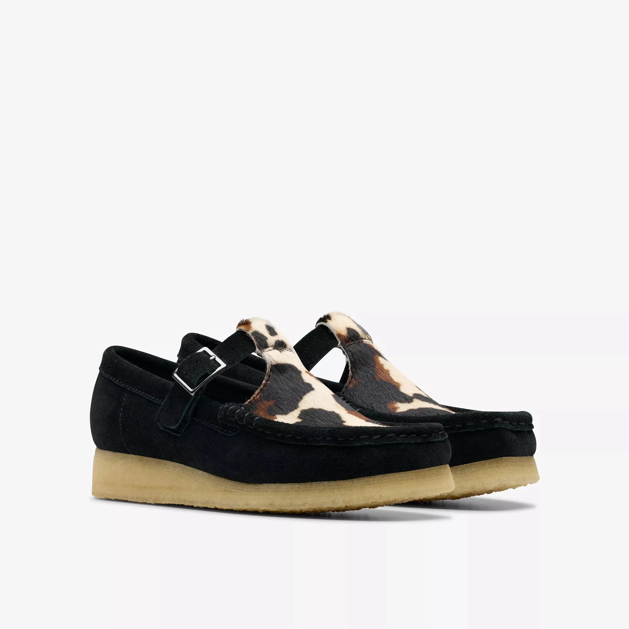 Clarks Wallabee T-Bar Schuhe Damen Freizeitschuhe Clarks Originals