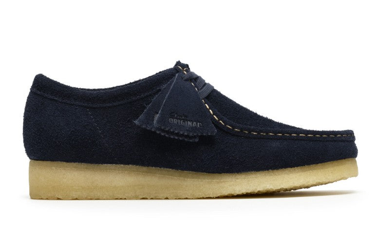 M Wallabee Navy Suede Bild 2