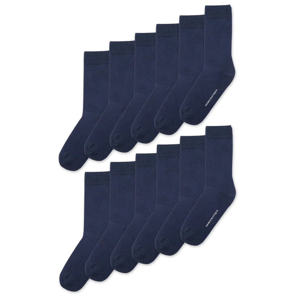 Democratique Originals Solid (12 Paare) Socken Herren Socken mittel Democratique Socks 