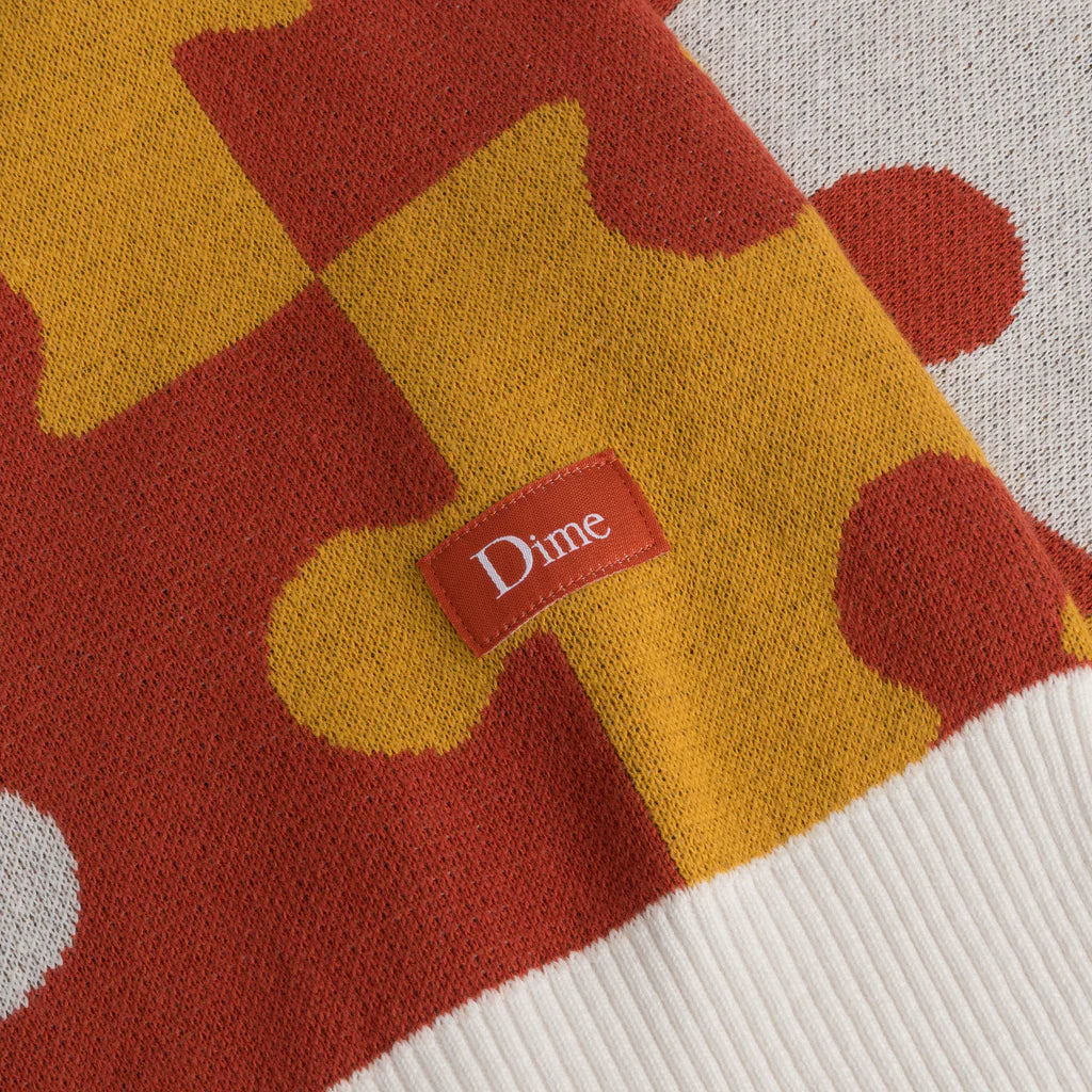 Dime Camo Puzzle Knit Sweater Herren Strickpullover Dime MTL