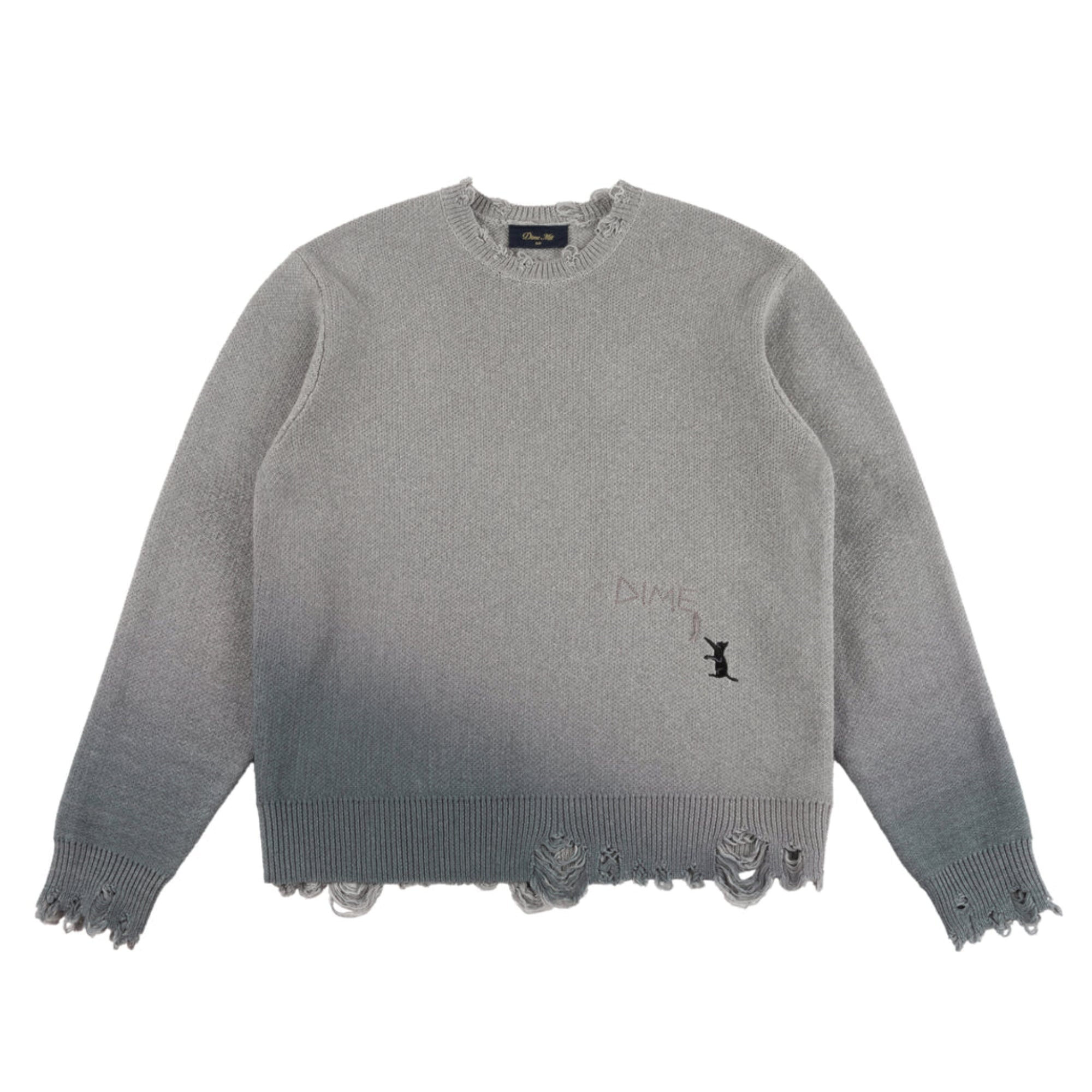 Dime Cat Knit Sweater Herren Crewneck Dime MTL