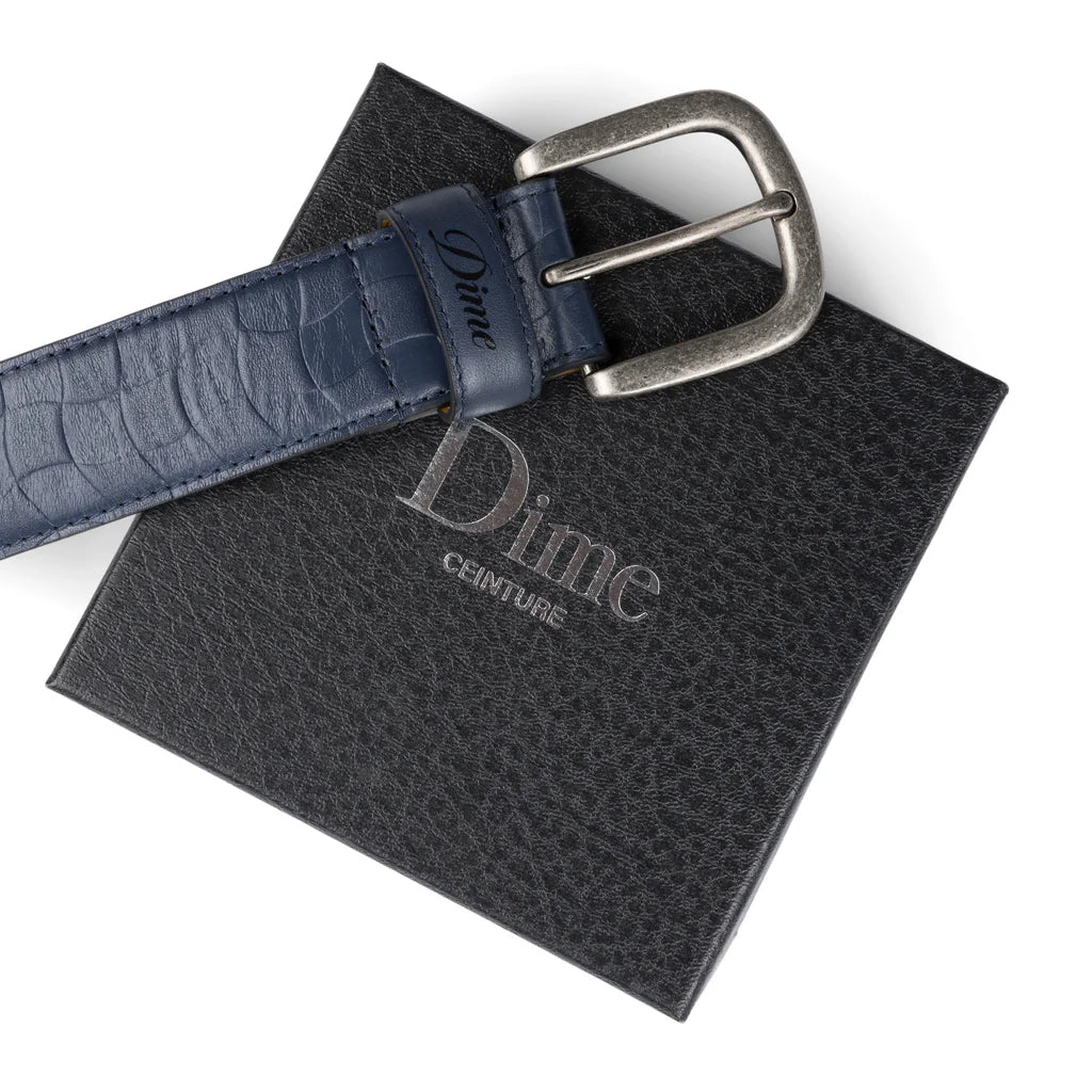 Dime Checkered Leather Gürtel Unisex Gürtel Dime MTL