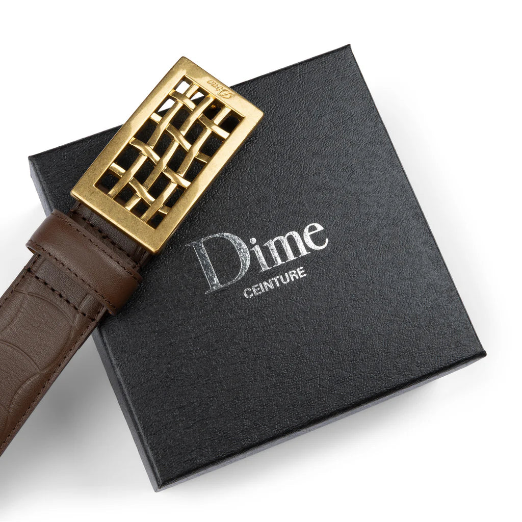 Dime Heavyweight Leather Belt Gürtel Dime MTL