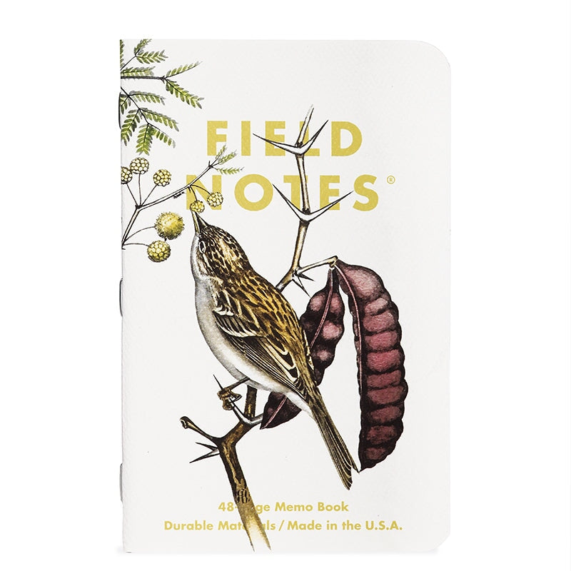 Field Notes "Birds & Trees of North America" Pack 3-Pack Notizheft Notizhefte Field Notes