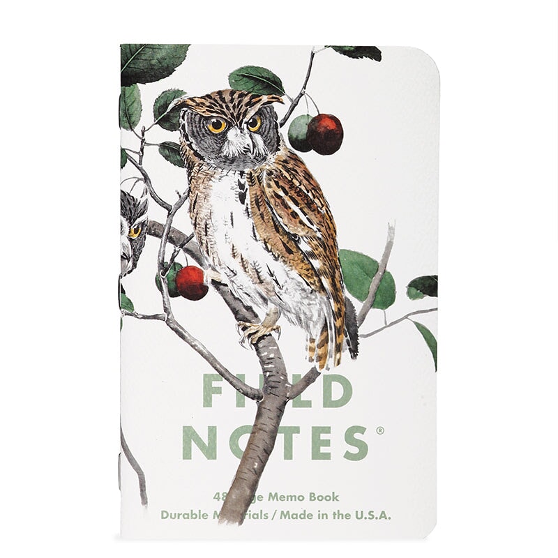 Field Notes "Birds & Trees of North America" Pack 3-Pack Notizheft Notizhefte Field Notes