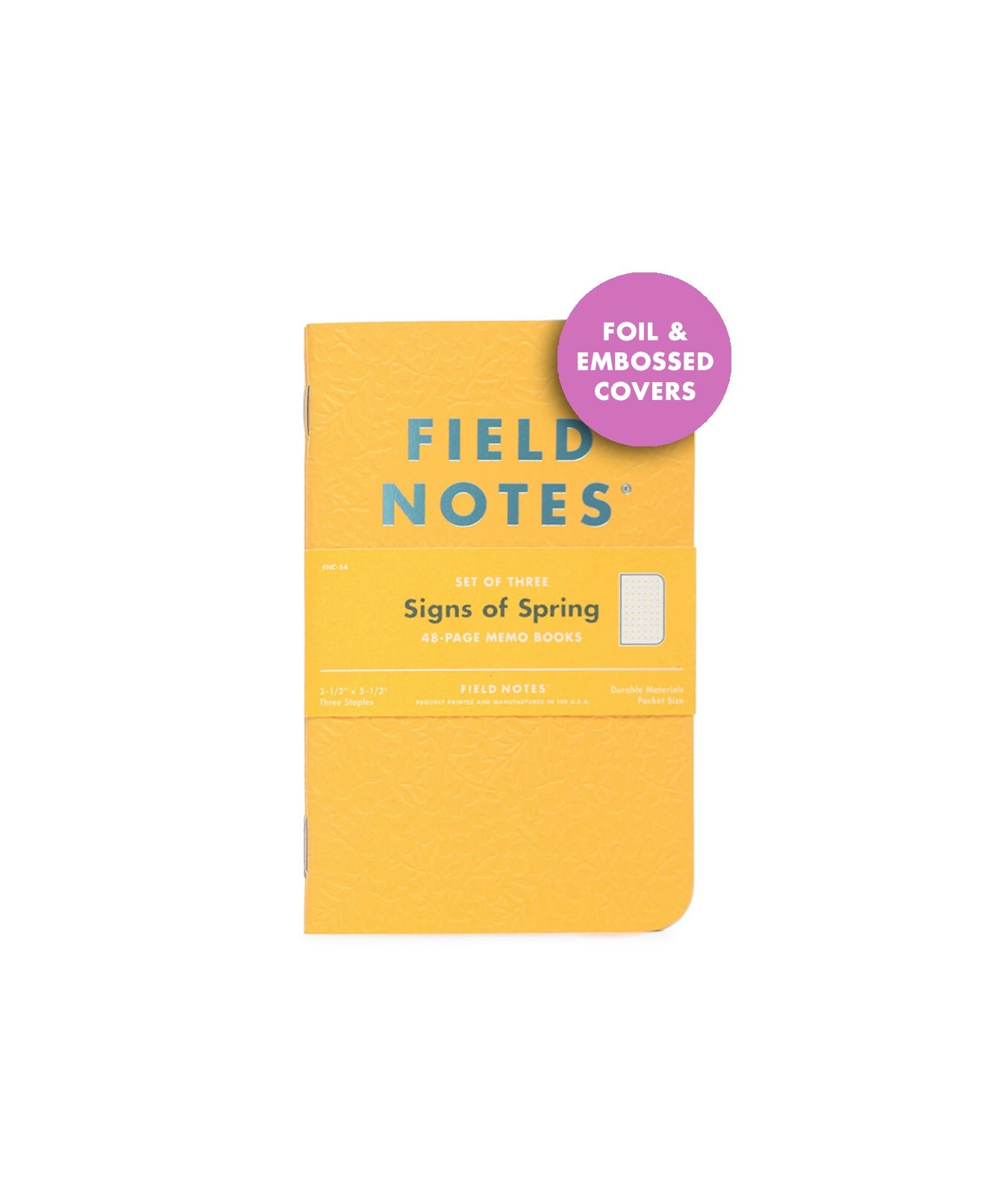 Field Notes "Signs Of Spring" Notizheft Notizhefte Field Notes