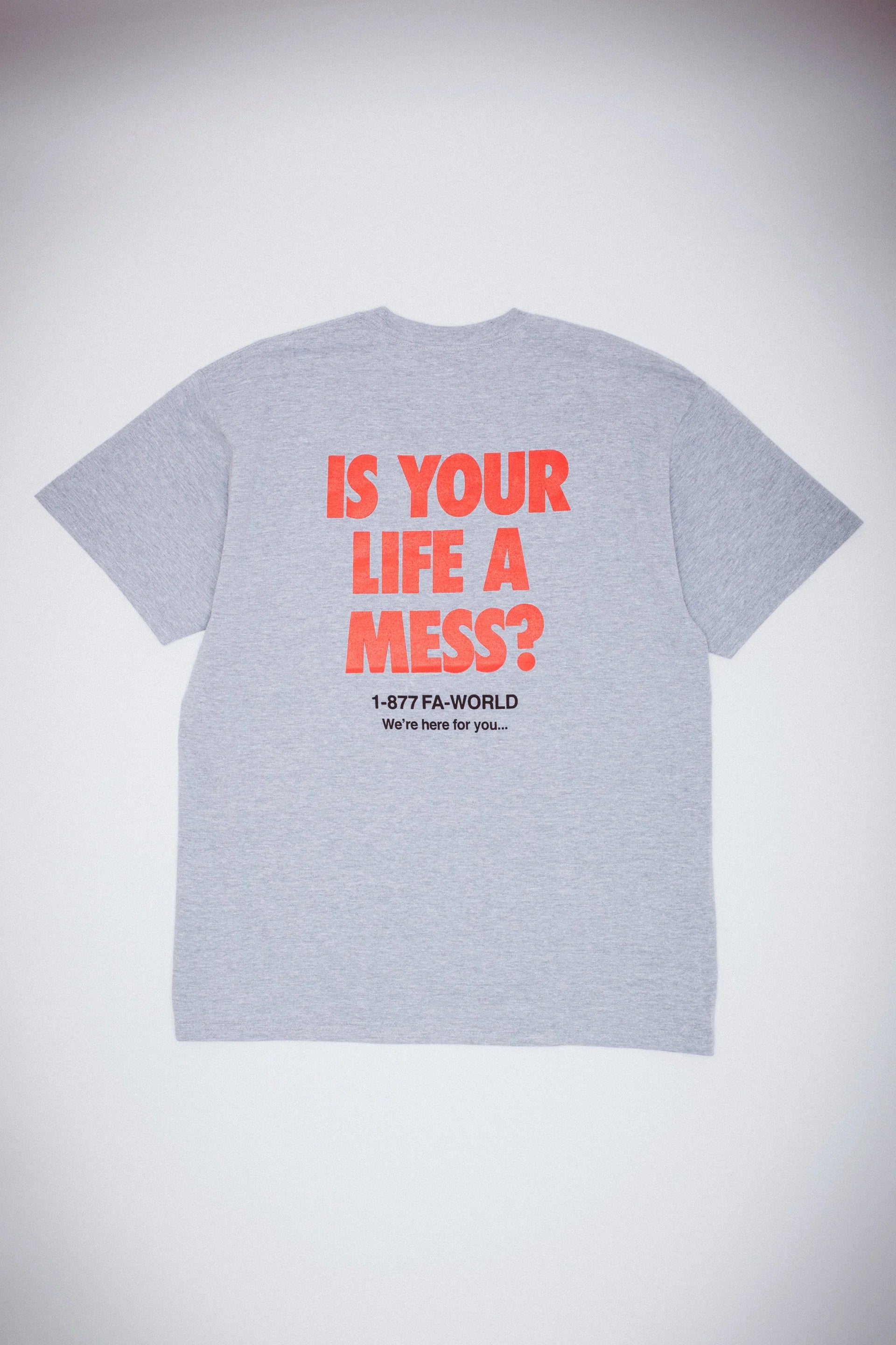 Fucking Awesome Is Your Life A Mess T-Shirt Herren T-Shirt Fucking Awesome