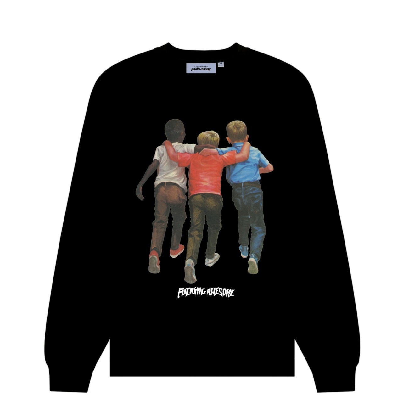 Fucking Awesome Kids Are Alright Crewneck Herren Crewneck Fucking Awesome