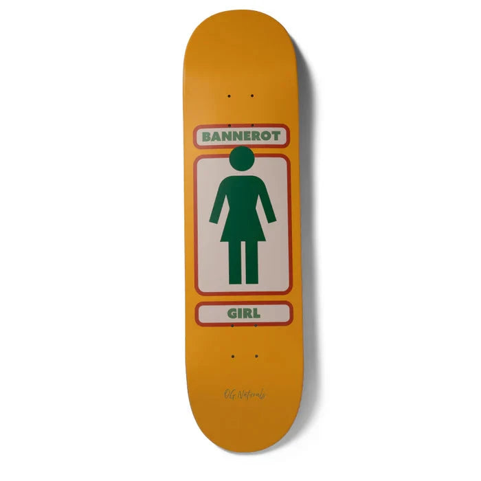 Girl Bannerot 93 Naturals Deck - 8.5" Decks Girl Skateboards