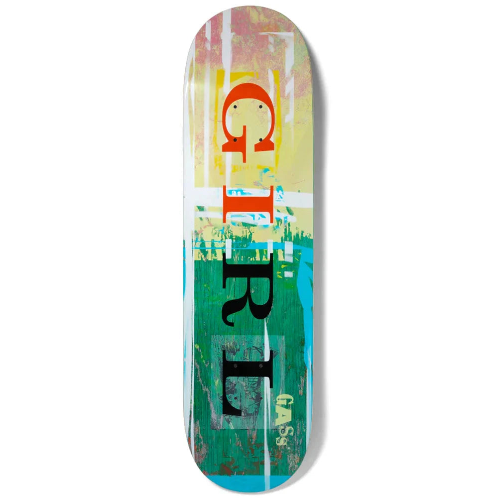 Girl Griffin Gass Letterpress Deck - 8.5" Decks Girl Skateboards